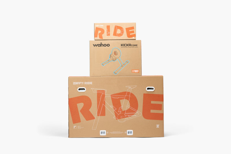 Zwift Ride + Wahoo Kickr Core 2 Bundle (inc Zwift Cog)