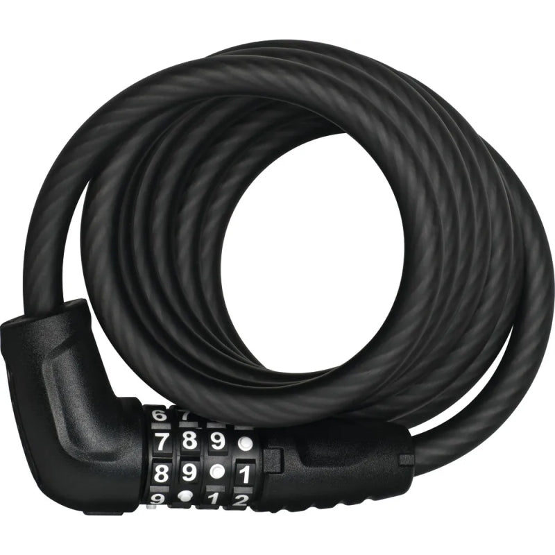 Abus Coil Combo Numero 5510C - 180CM X 10MM Black