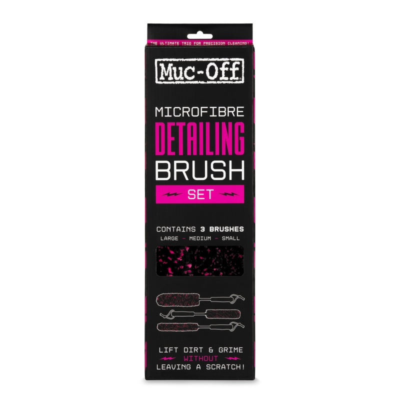 Muc-off Microfibre Detailing Brush Set X 3 21416